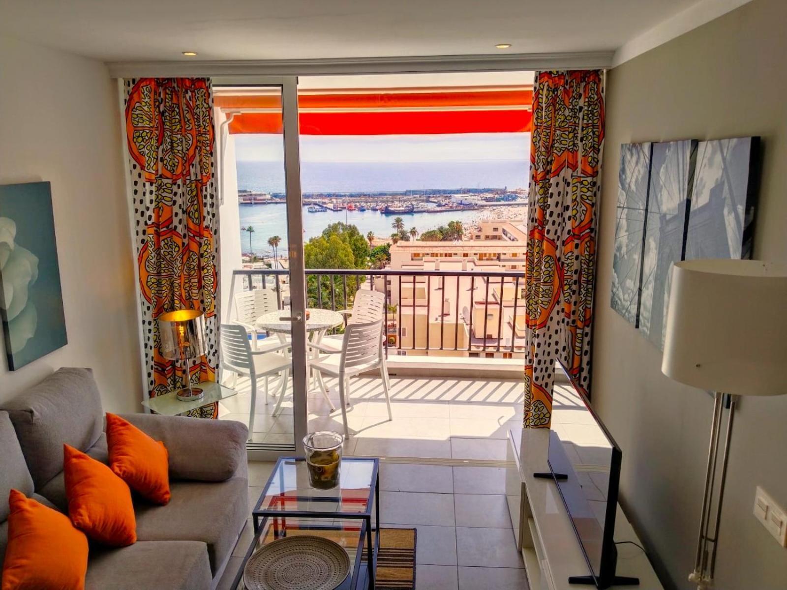 Los Cristianos Appartement Orange Trees Vue Mer Panoramique Exterior foto