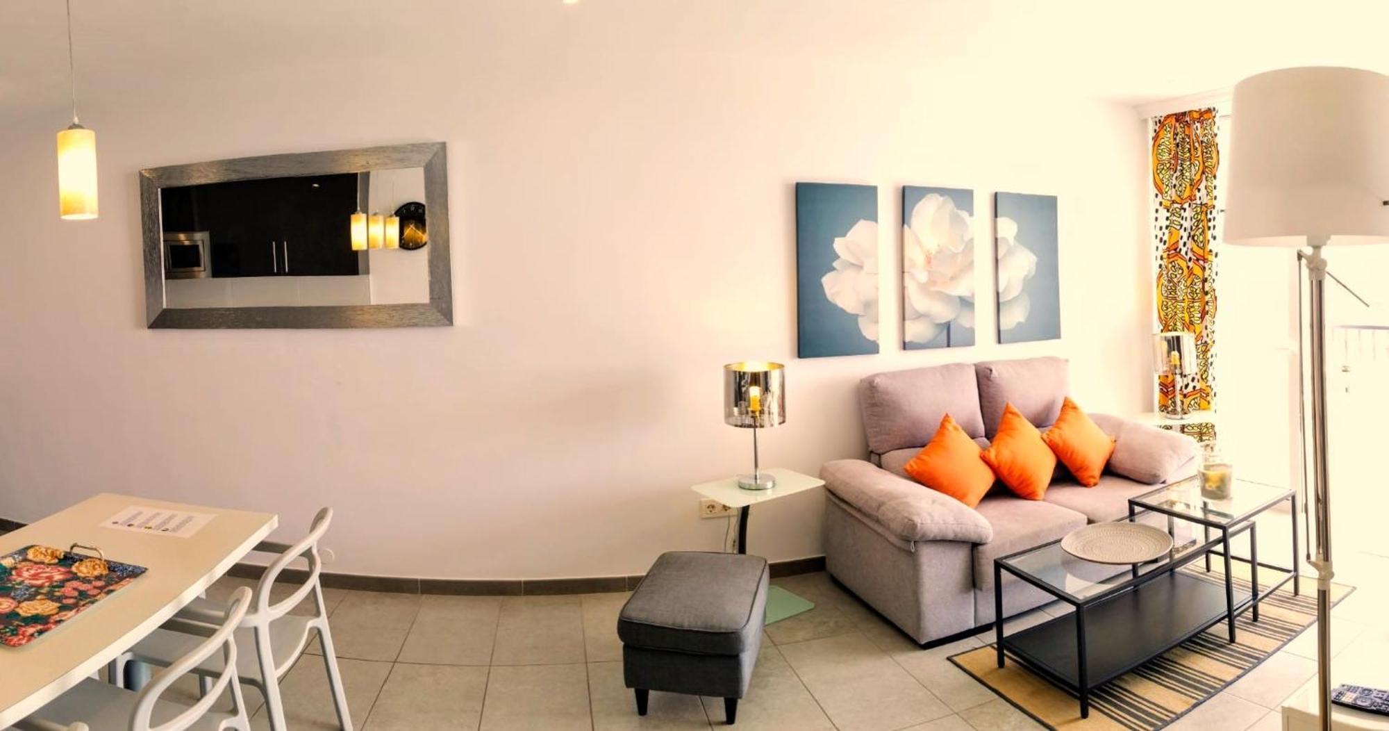Los Cristianos Appartement Orange Trees Vue Mer Panoramique Exterior foto